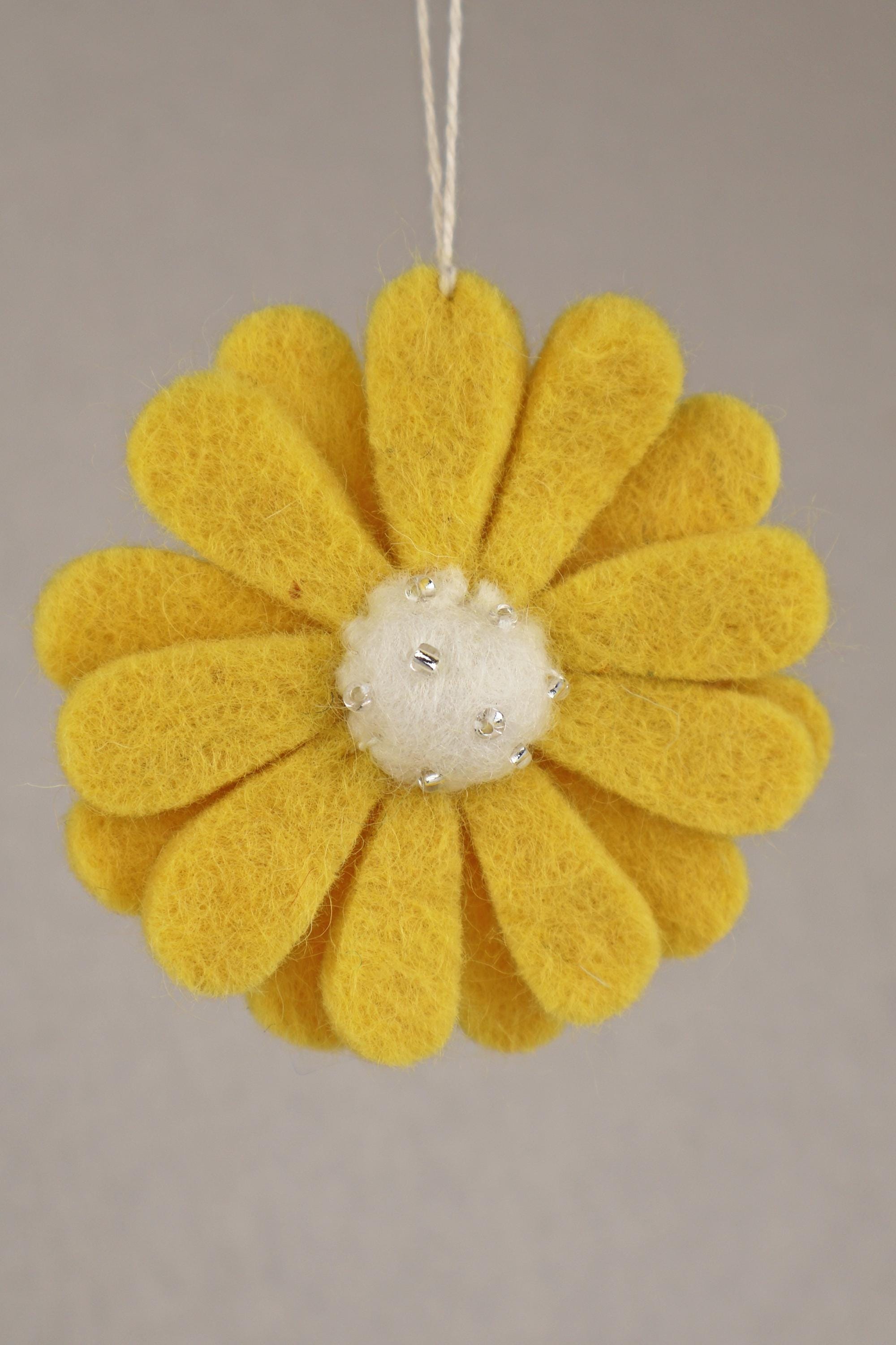 Anhänger Margerite I Osterschmuck I Osterdeko I Christbaumschmuck Weihnachtsdeko I Winter Weihnachtsbaum I Frühlingsdeko I Blumendekoration