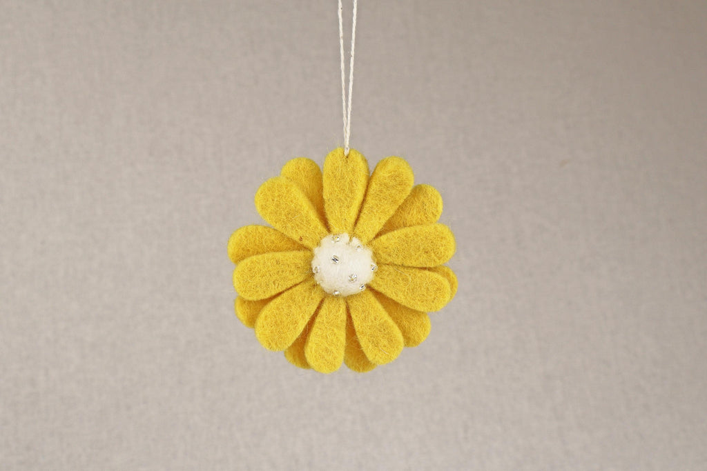 Anhänger Margerite I Osterschmuck I Osterdeko I Christbaumschmuck Weihnachtsdeko I Winter Weihnachtsbaum I Frühlingsdeko I Blumendekoration