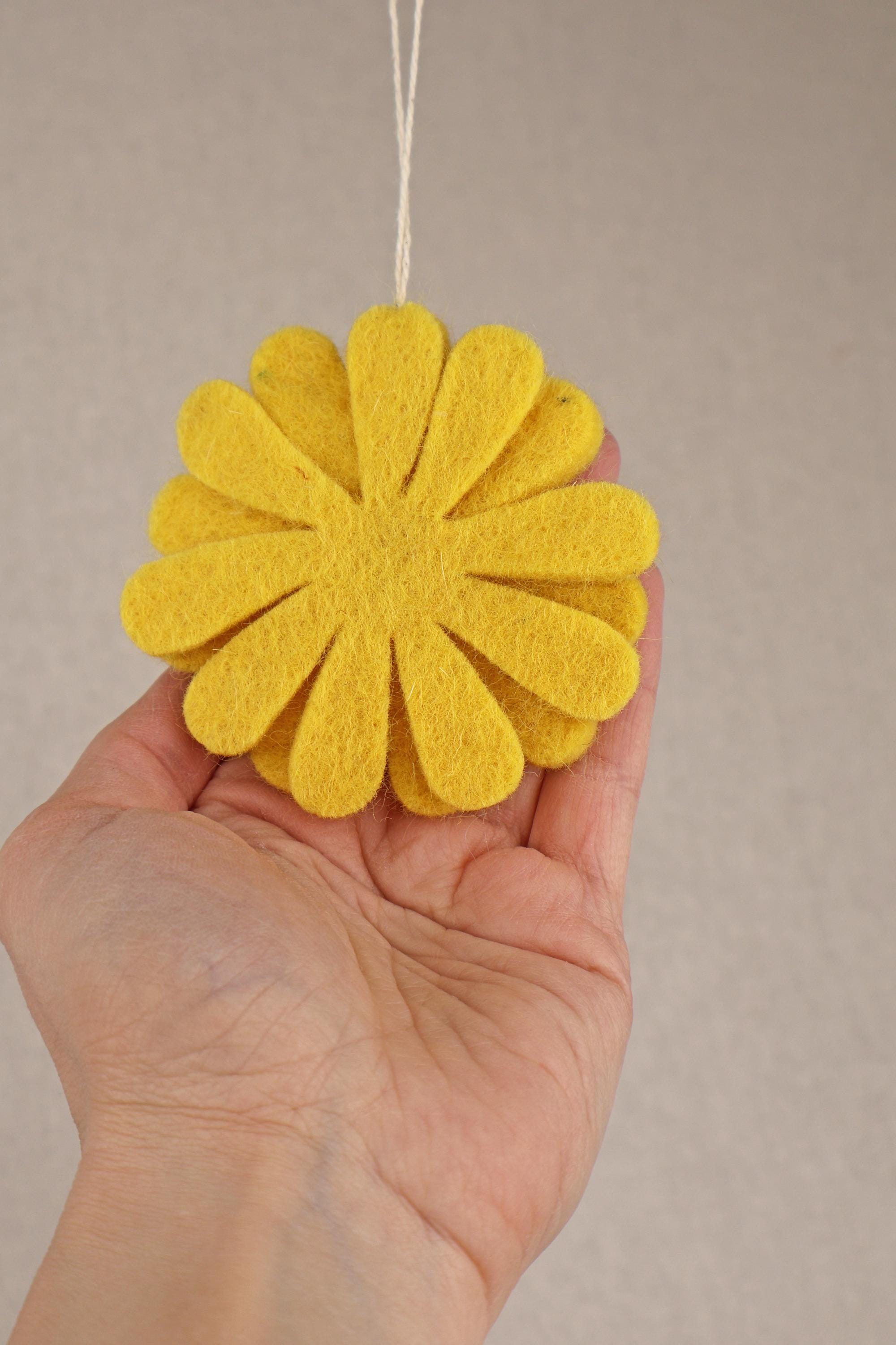 Anhänger Margerite I Osterschmuck I Osterdeko I Christbaumschmuck Weihnachtsdeko I Winter Weihnachtsbaum I Frühlingsdeko I Blumendekoration