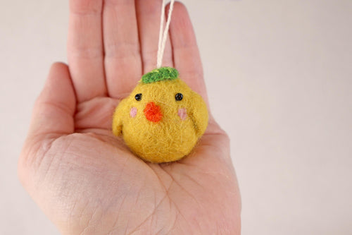 Anhänger Küken I Osterschmuck I Osterdeko I I Osterstrauß I Filzdeko Ostern I Osterküken I Frühling I Entendeko I Huhn I Fair