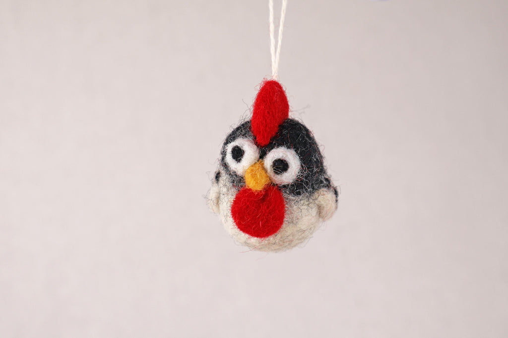 Anhänger Huhn I Osterschmuck I Osterdeko I Christbaumschmuck Weihnachtsdeko I Winter Weihnachtsbaum I Huhn Deko I Henne Weihnachten