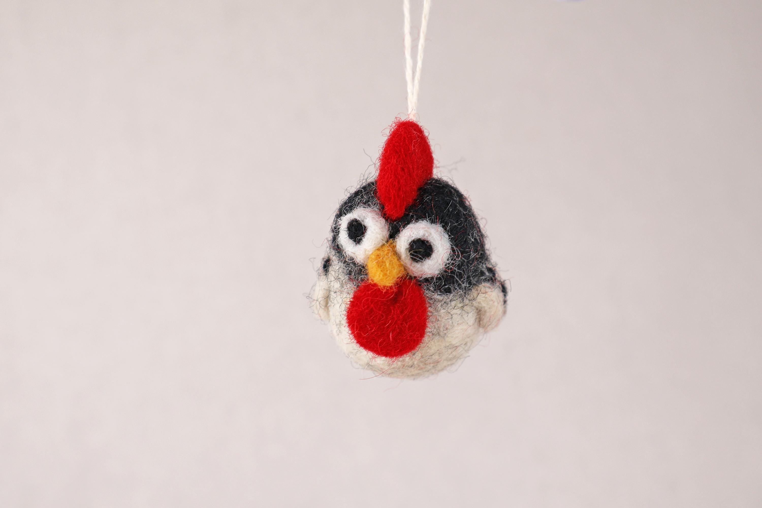 Anhänger Huhn I Osterschmuck I Osterdeko I Christbaumschmuck Weihnachtsdeko I Winter Weihnachtsbaum I Huhn Deko I Henne Weihnachten