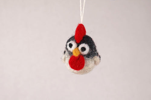 Anhänger Huhn I Osterschmuck I Osterdeko I Christbaumschmuck Weihnachtsdeko I Winter Weihnachtsbaum I Huhn Deko I Henne Weihnachten