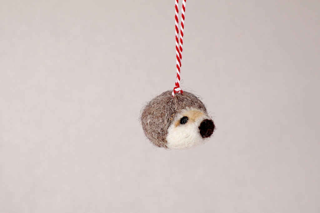 Weihnachtsanhänger Igel I Christbaumschmuck I Weihnachtsdeko I Winter I Weihnachtsbaum I FrühlingI Filz Deko Weihnachten I Herbstdeko