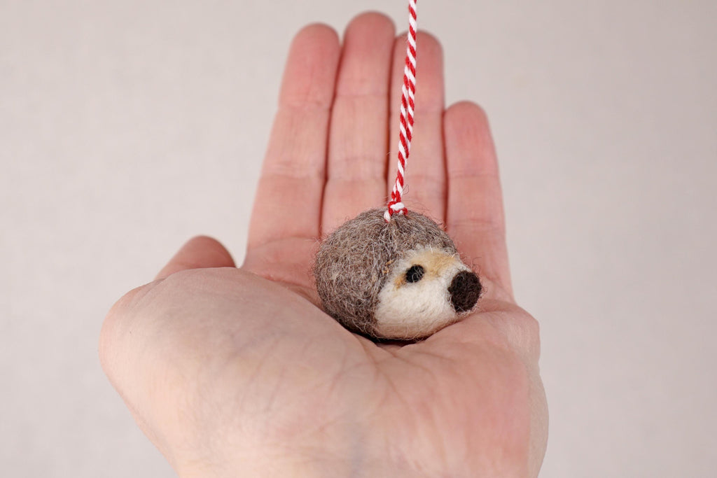 Weihnachtsanhänger Igel I Christbaumschmuck I Weihnachtsdeko I Winter I Weihnachtsbaum I FrühlingI Filz Deko Weihnachten I Herbstdeko