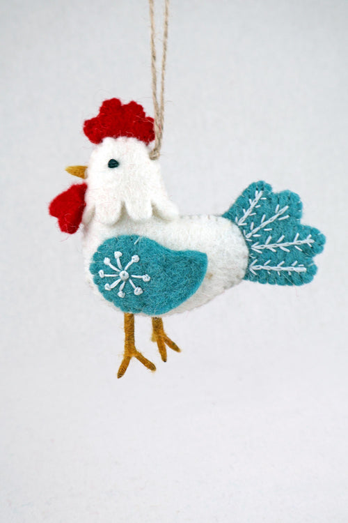 Anhänger Huhn I Osterschmuck I Osterdeko I Christbaumschmuck Weihnachtsdeko I Winter Weihnachtsbaum I Huhn Deko I Henne Weihnachten