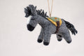 Weihnachtsanhänger Pferd I Filz Christbaumschmuck I Weihnachtsdeko Pferdchen