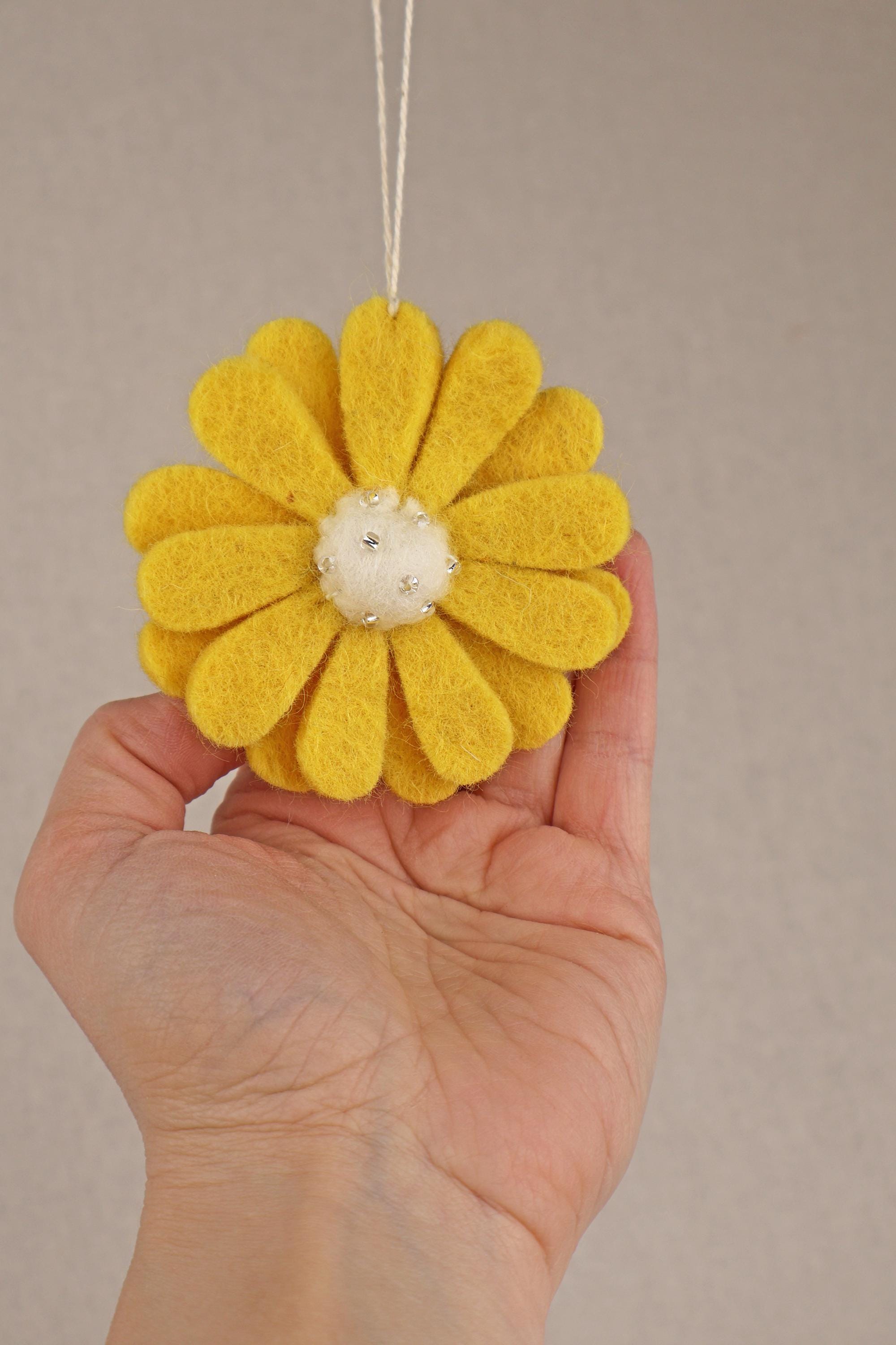 Anhänger Margerite I Osterschmuck I Osterdeko I Christbaumschmuck Weihnachtsdeko I Winter Weihnachtsbaum I Frühlingsdeko I Blumendekoration