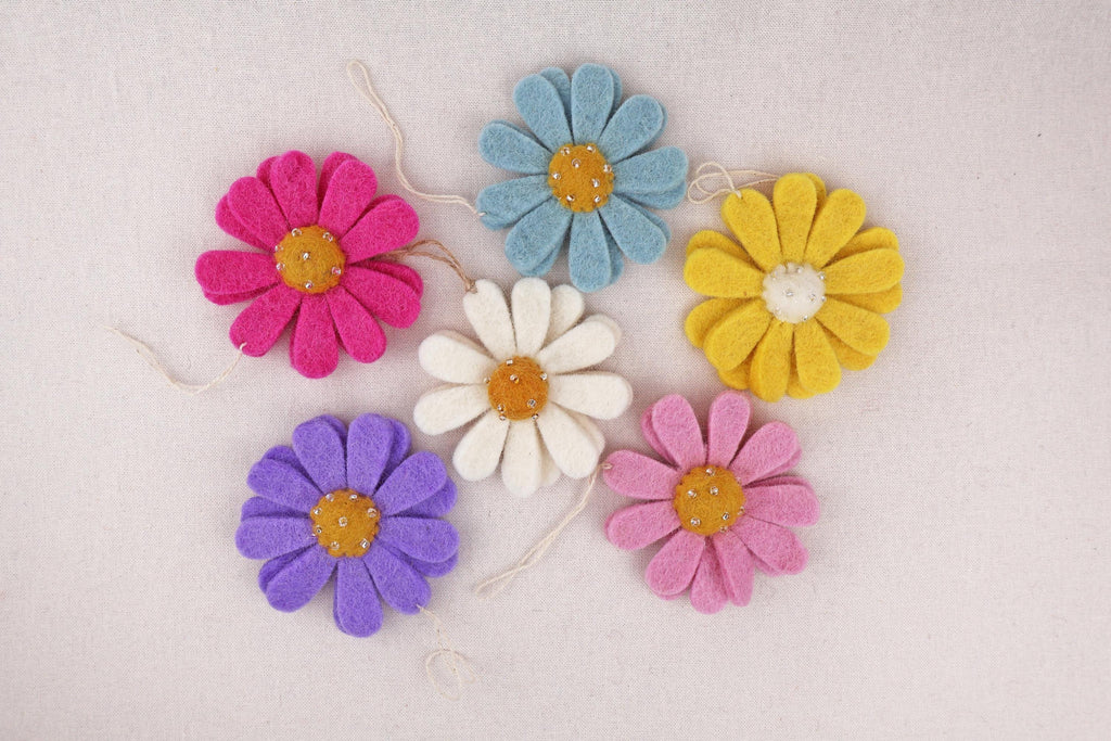 Anhänger Margerite I Osterschmuck I Osterdeko I Christbaumschmuck Weihnachtsdeko I Winter Weihnachtsbaum I Frühlingsdeko I Blumendekoration