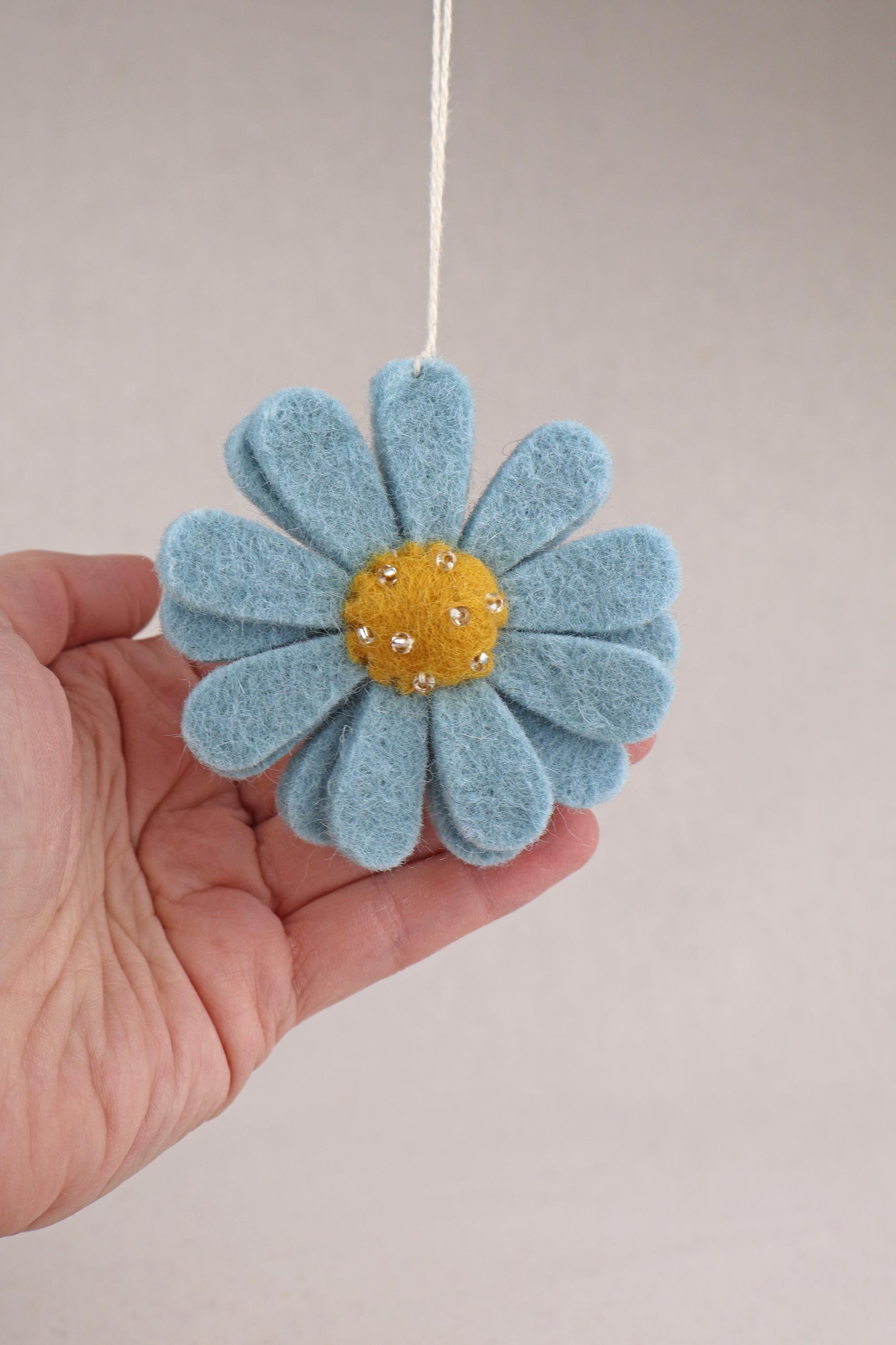 Anhänger Margerite I Osterschmuck I Osterdeko I Christbaumschmuck Weihnachtsdeko I Winter Weihnachtsbaum I Frühlingsdeko I Blumendekoration