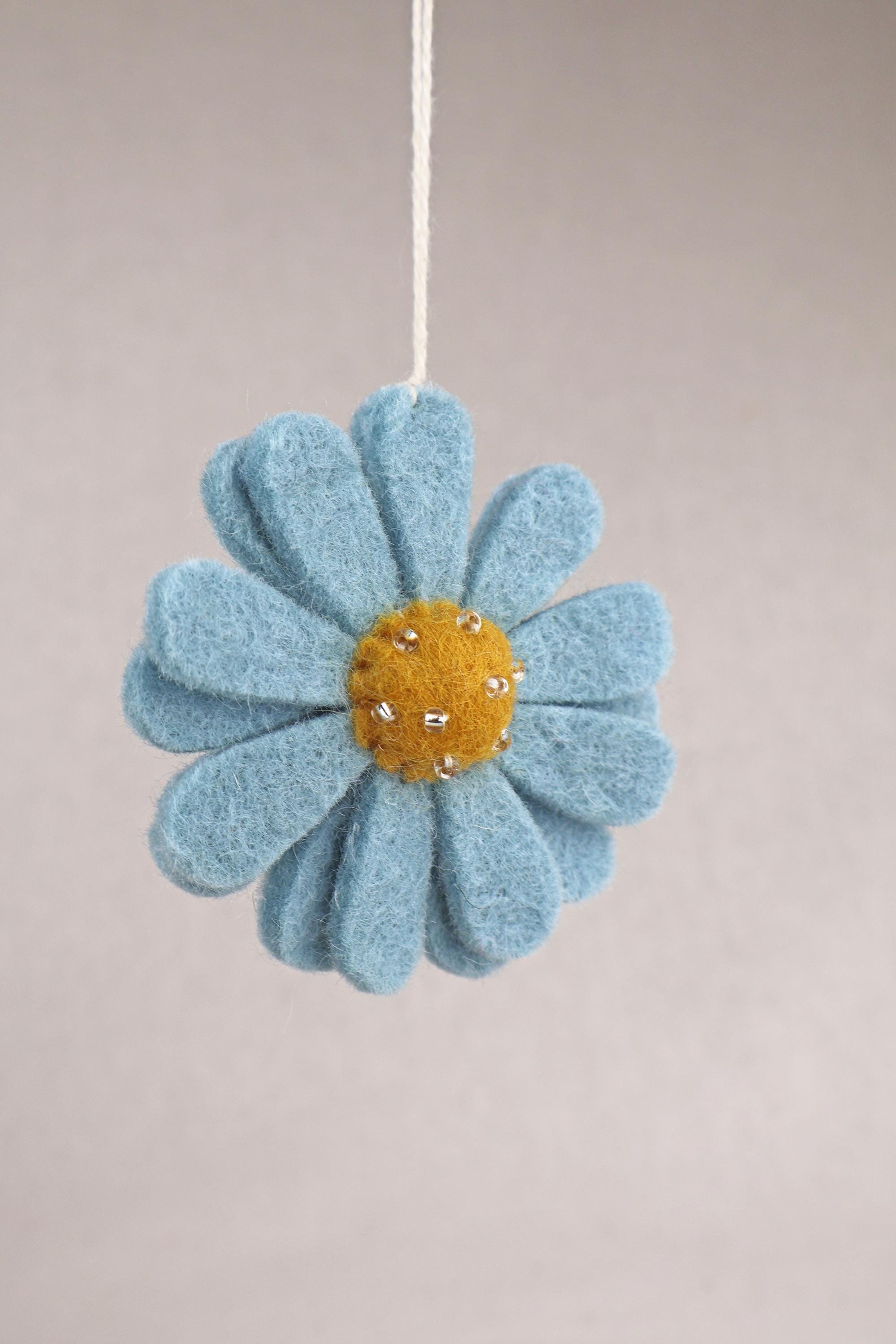 Anhänger Margerite I Osterschmuck I Osterdeko I Christbaumschmuck Weihnachtsdeko I Winter Weihnachtsbaum I Frühlingsdeko I Blumendekoration