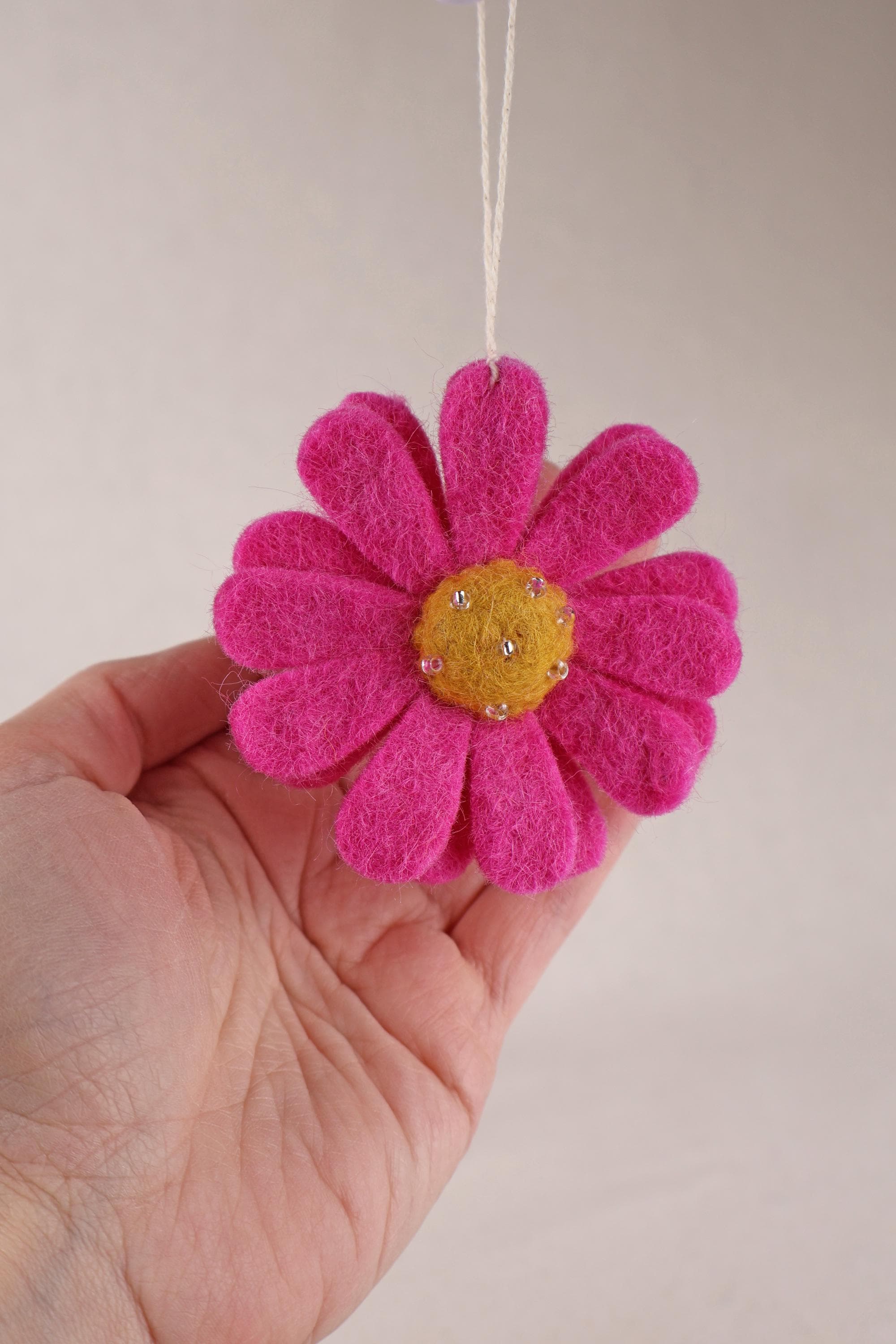 Anhänger Margerite I Osterschmuck I Osterdeko I Christbaumschmuck Weihnachtsdeko I Winter Weihnachtsbaum I Frühlingsdeko I Blumendekoration