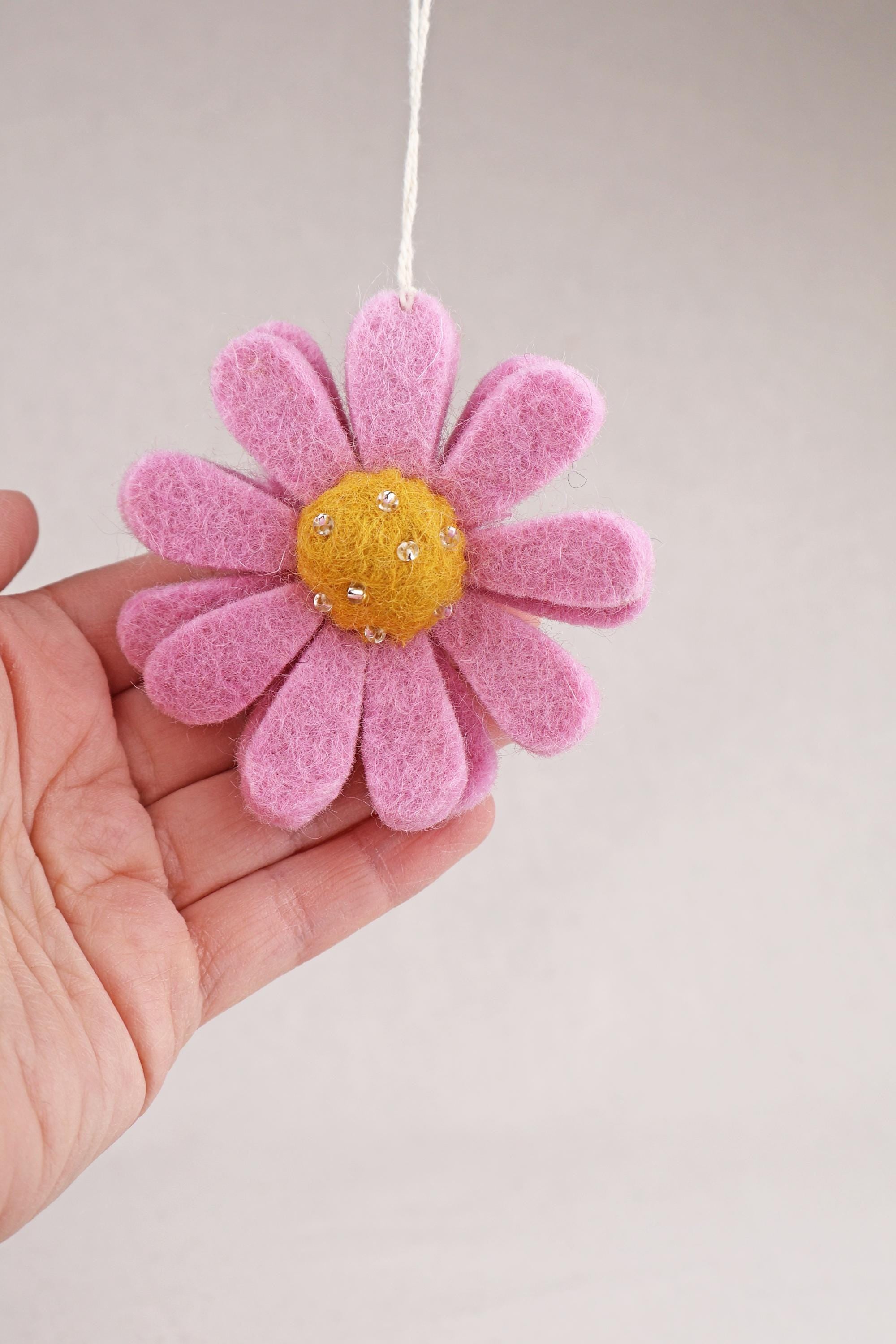 Anhänger Margerite I Osterschmuck I Osterdeko I Christbaumschmuck Weihnachtsdeko I Winter Weihnachtsbaum I Frühlingsdeko I Blumendekoration