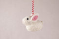 Anhänger kleiner Hase Kaninchen I Osterschmuck I Osterdeko I I Osterstrauß I Filzdeko Ostern I Osterhase I Frühling I Faire Deko
