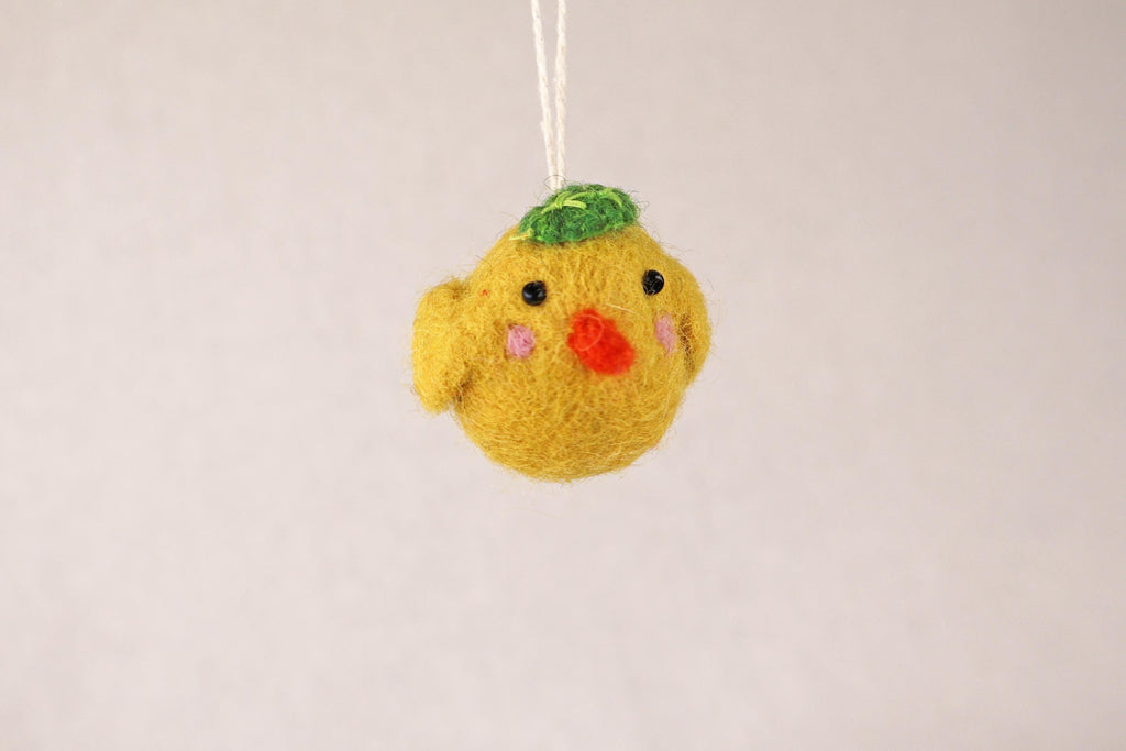 Anhänger Küken I Osterschmuck I Osterdeko I I Osterstrauß I Filzdeko Ostern I Osterküken I Frühling I Entendeko I Huhn I Fair