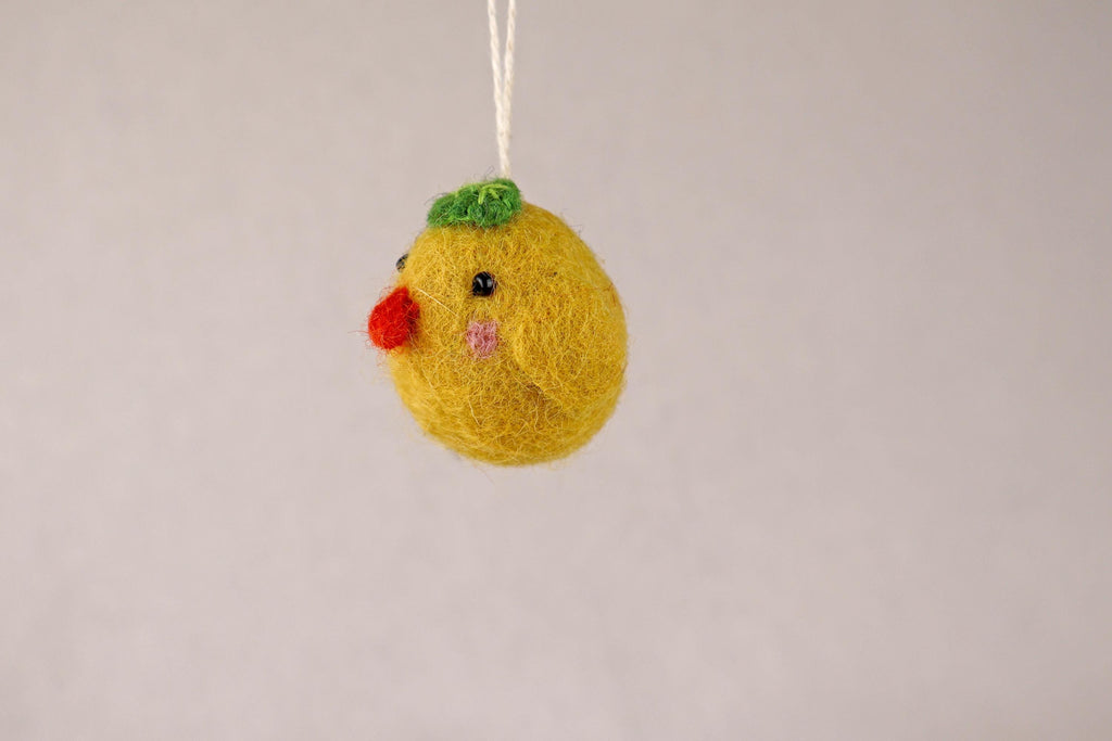 Anhänger Küken I Osterschmuck I Osterdeko I I Osterstrauß I Filzdeko Ostern I Osterküken I Frühling I Entendeko I Huhn I Fair