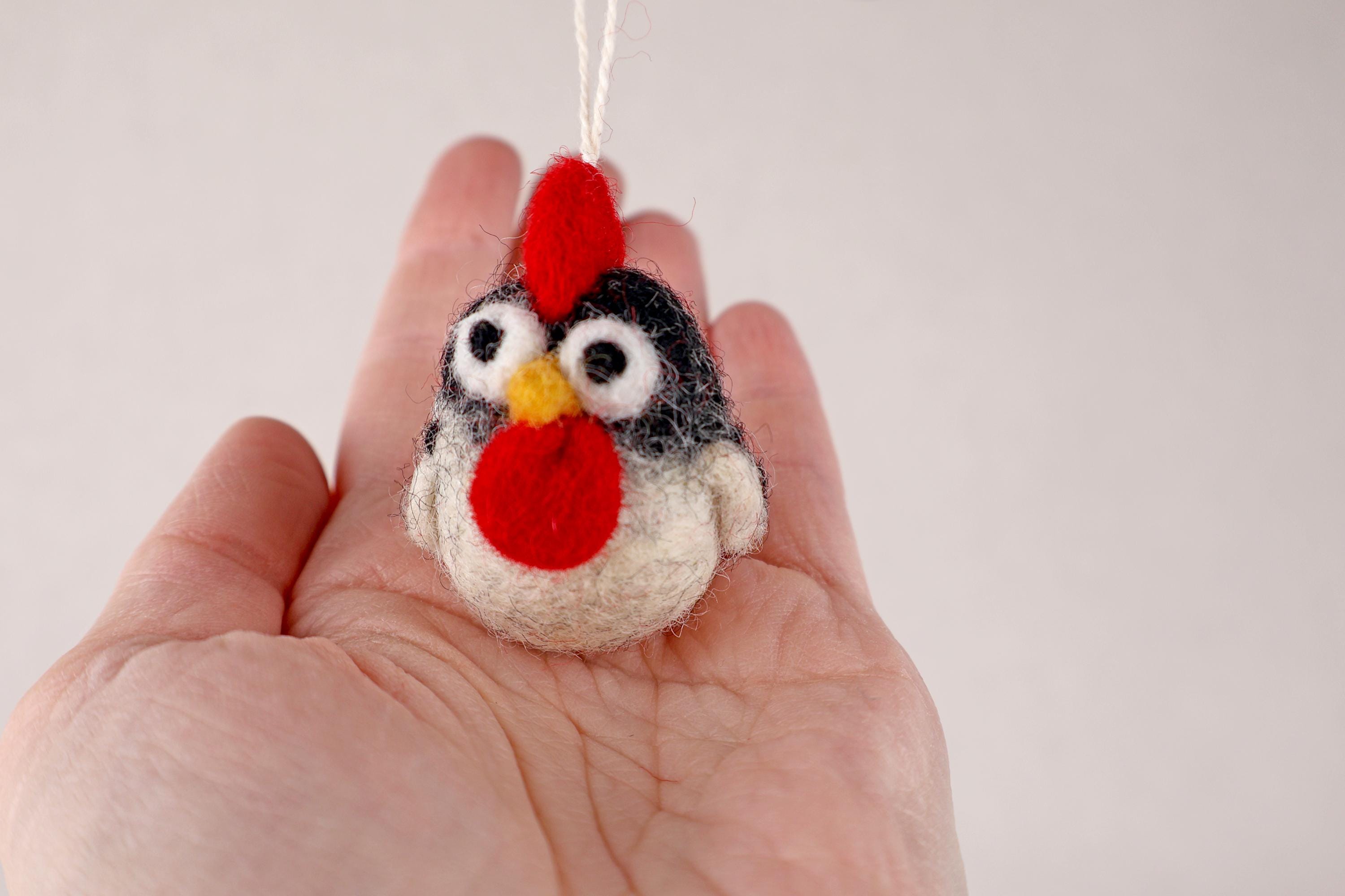 Anhänger Huhn I Osterschmuck I Osterdeko I Christbaumschmuck Weihnachtsdeko I Winter Weihnachtsbaum I Huhn Deko I Henne Weihnachten