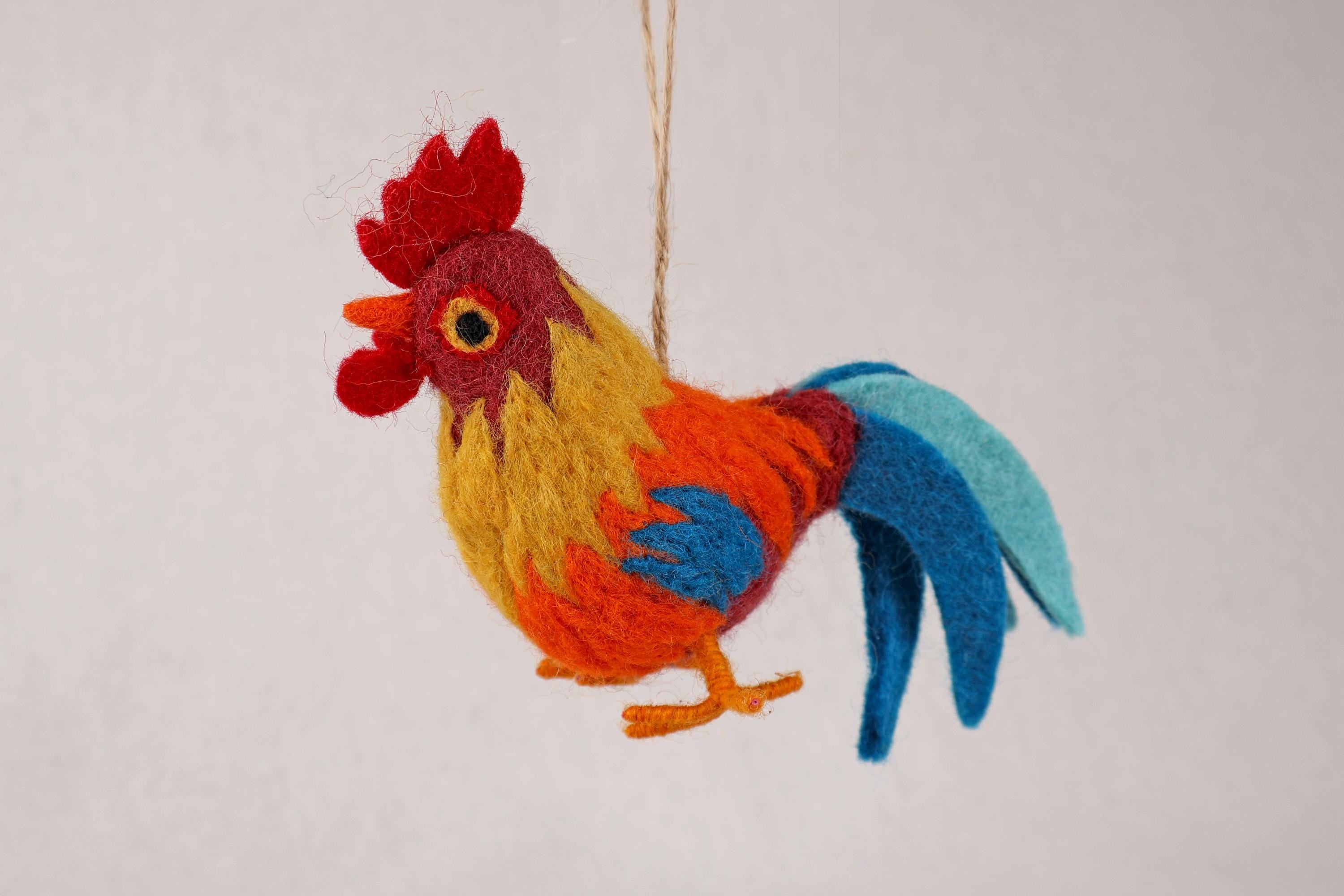 Anhänger Hahn I Osterdeko I Weihnachtsdeko I Winter I Weihnachtsbaum I Huhn Deko I