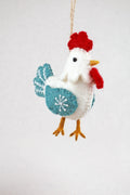 Anhänger Huhn I Osterschmuck I Osterdeko I Christbaumschmuck Weihnachtsdeko I Winter Weihnachtsbaum I Huhn Deko I Henne Weihnachten