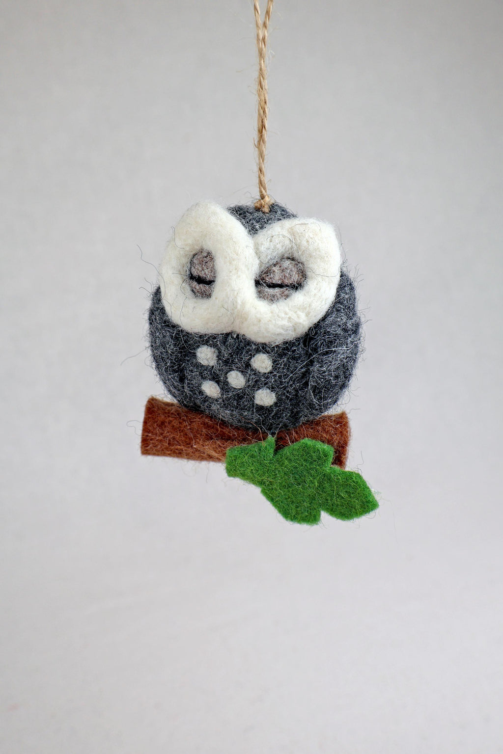 Anhänger Eule I Deko aus Filz I Winter I Weihnachtsbaum I Herbstdeko I Anhänger aus Filz I Waldtiere I Schleiereule