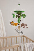 Mobilé Safari I Elefant I Löwe I Zebra I Kinderzimmer I Filz I Babyzimmer I Schafswolle I Nachhaltige Dekoration I Babyzimmer I