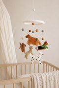 Mobilé Hundefreunde I Mobilé Kinderzimmer I Mobilé Hunde I Filzdeko Kinderzimmer I Beagle I Dalmatiner I Hundedekoration I Babyausstattung