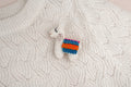 Filz Anstecker Lama I Kinderbrosche I Kinderschmuck I Filz Lama I Alpaka