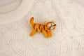 Filz Anstecker Tiger I Brosche I Kinderanstecker I Geburtstagsgeschenk Kinder I Filzbrosche I Löwe