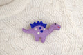Filz Anstecker Dinosaurier Brachiosaurus I Filzbrosche I Kinder Geburtstagsgeschenk