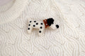 Filz Anstecker Hund I Kinderbrosche I Hundebrosche I Dalmatiner I Filzaccessoire