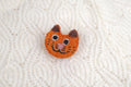 Filz Anstecker Katze I Kinderbrosche I Katzenbrosche I Katzenfreunde I Filzaccessoire