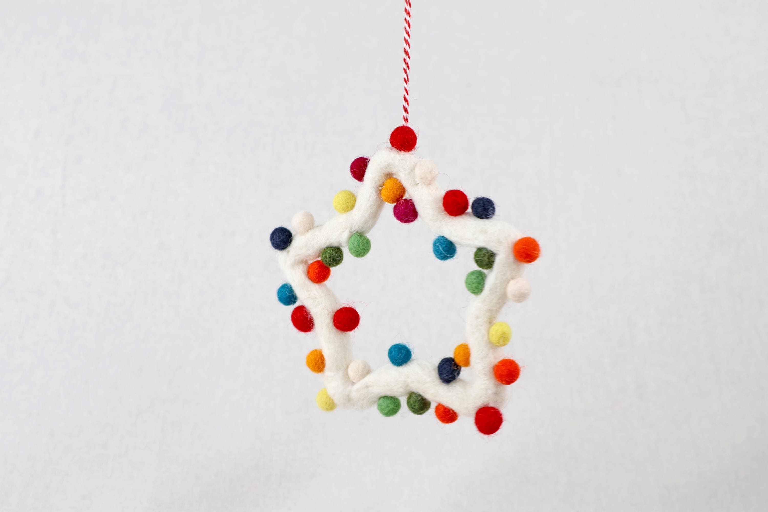 Weihnachtsanhänger Stern I Christbaumschmuck I Christbaumspitze I Weihnachtsdeko I Winter I Weihnachtsbaum I Weihnachtsstern I Filz I Deko