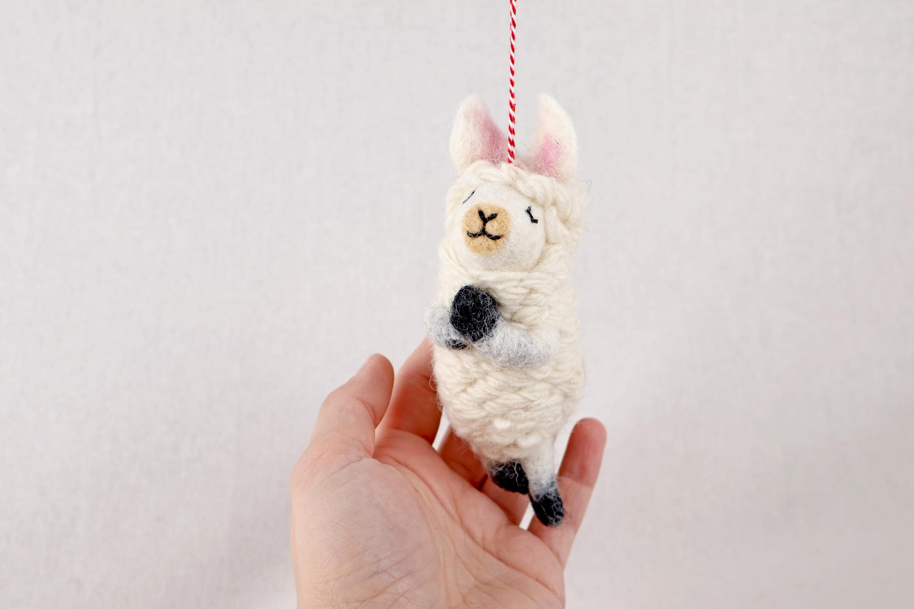 Anhänger Yoga Lama I Weihnachtslama I Weihnachtsanhänger I Christbaumschmuck I Weihnachtsdeko I Weihnachtsbaum I Weihnachtslama I