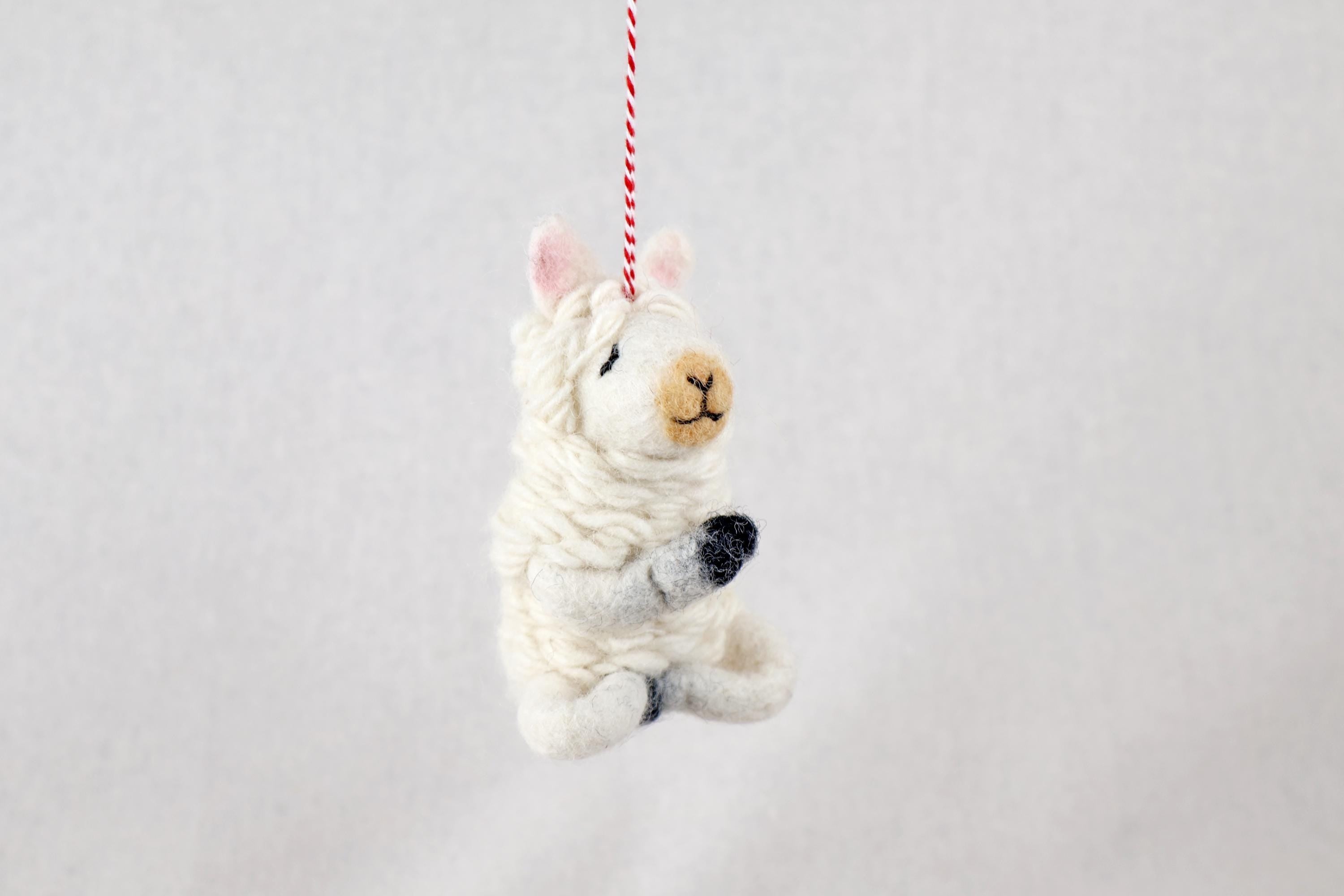Anhänger Yoga Lama I Weihnachtslama I Weihnachtsanhänger I Christbaumschmuck I Weihnachtsdeko I Weihnachtsbaum I Weihnachtslama I