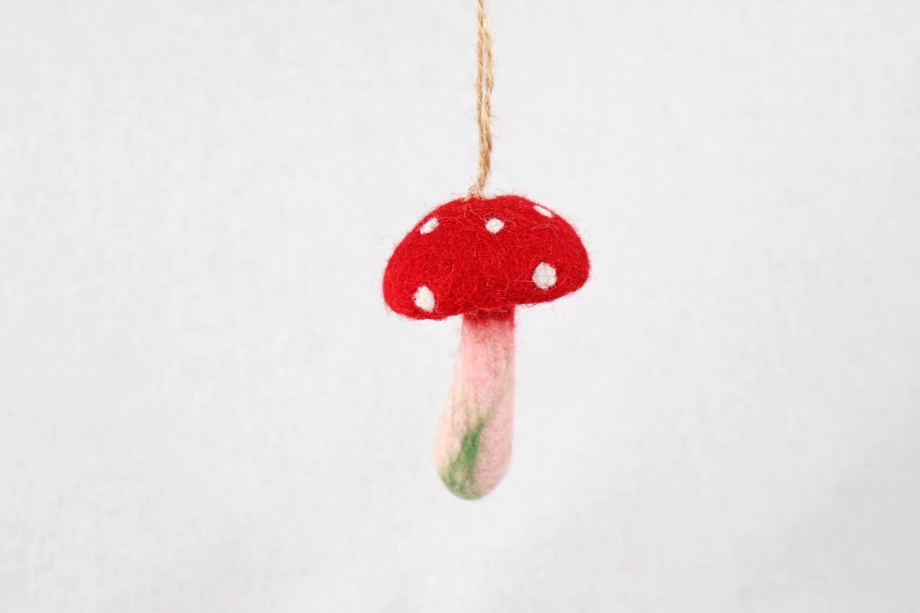 Weihnachtsanhänger Pilz I Christbaumschmuck Weihnachtsdeko I Fliegenpilz I Winter Weihnachtsbaum I Pilzanhänger