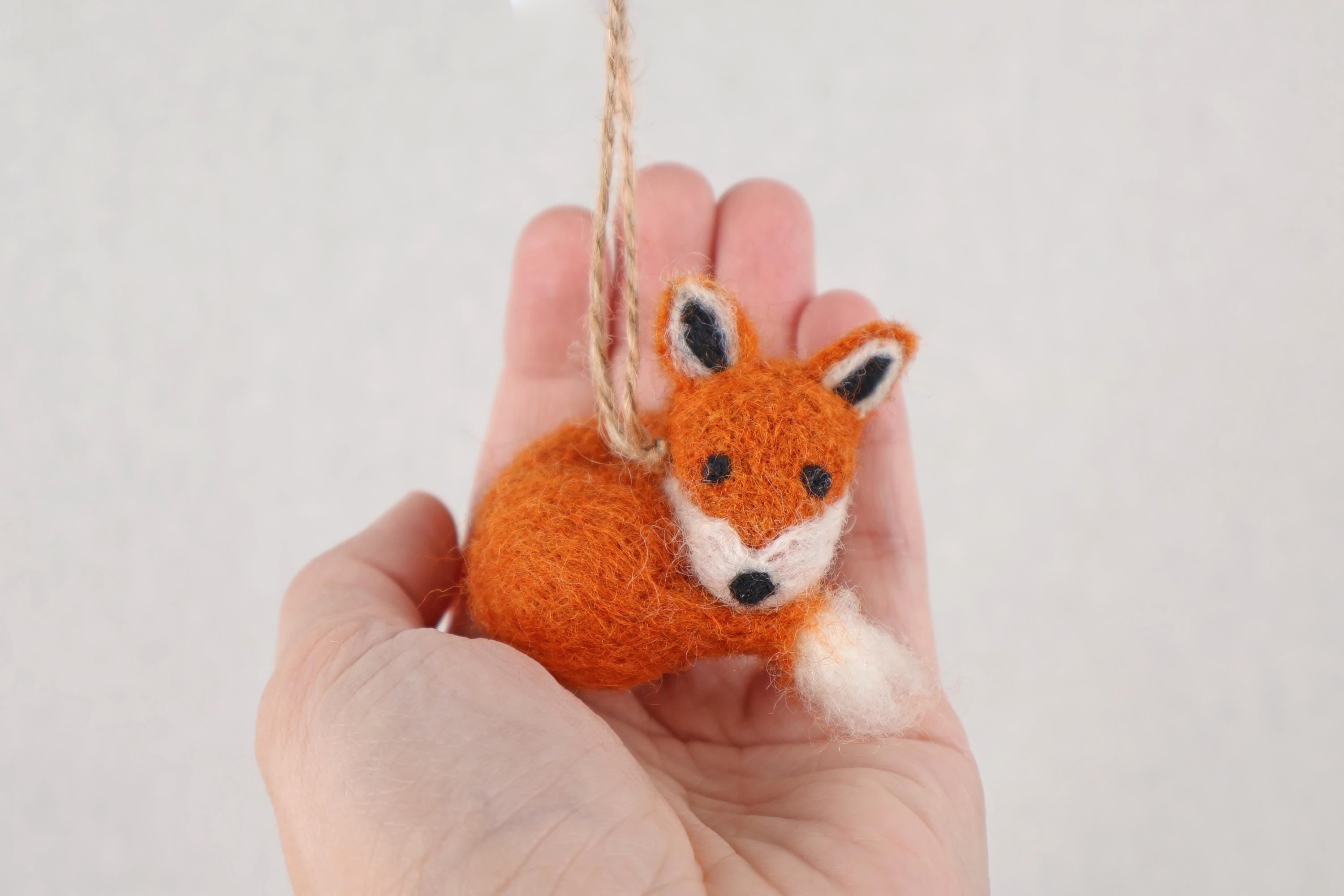 Anhänger Fuchs I Deko aus Filz I Winter I Weihnachtsbaum I Herbstdeko I Anhänger aus Filz I Waldtiere