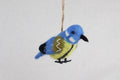 Anhänger Blaumeise Ostderdeko Frühling Christbaumschmuck Weihnachtsdeko Winterdeko Weihnachtsbaum
