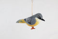 Filzanhänger Bergstelze I Christbaumschmuck I Weihnachtsdeko I Winterdeko I Weihnachtsbaum I Frühlingsdeko I Vogeldeko I Naturdeko I Fair
