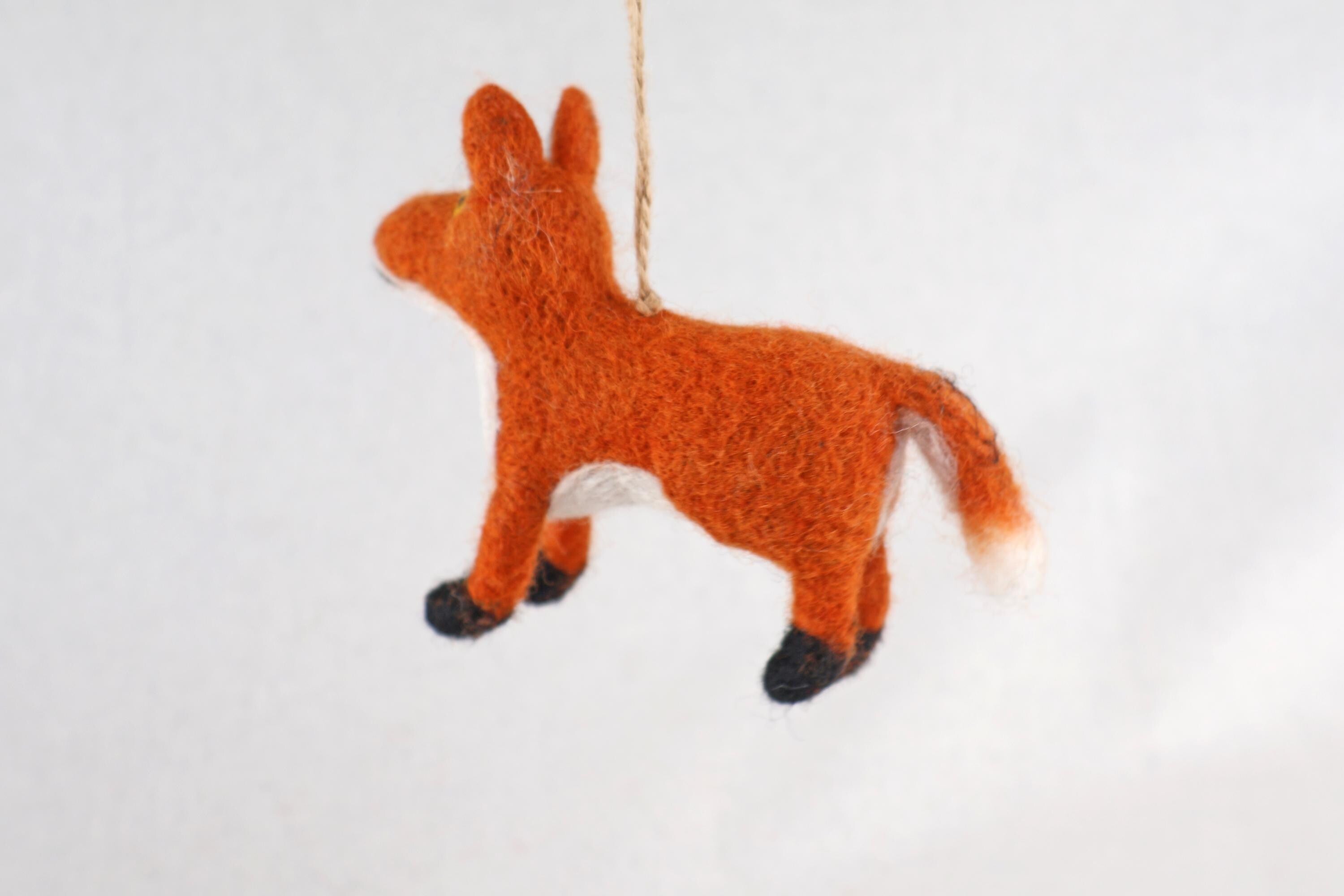 Anhänger Fuchs I Deko aus Filz I Winter I Weihnachtsbaum I Herbstdeko I Anhänger aus Filz I Waldtiere