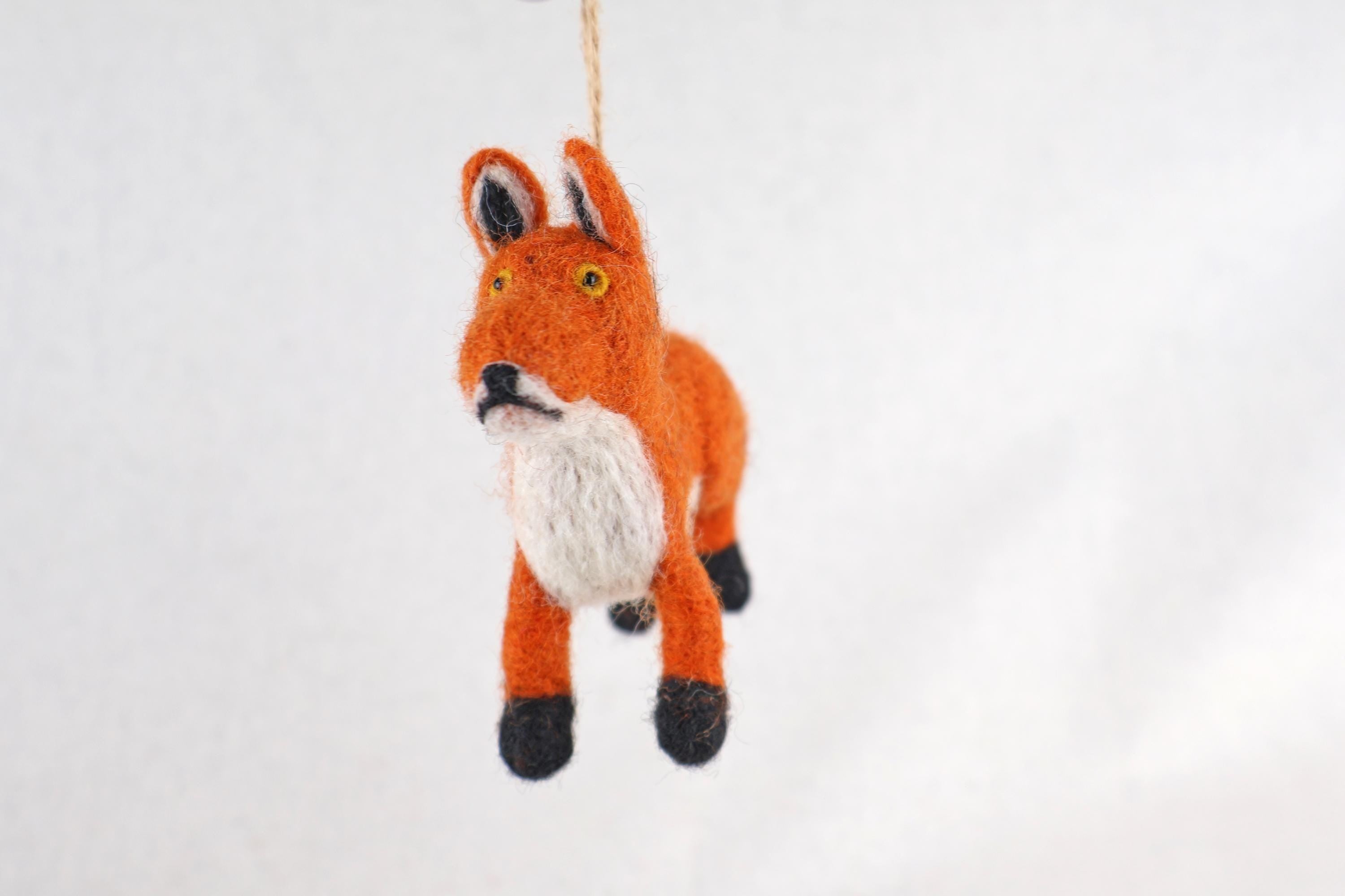 Anhänger Fuchs I Deko aus Filz I Winter I Weihnachtsbaum I Herbstdeko I Anhänger aus Filz I Waldtiere