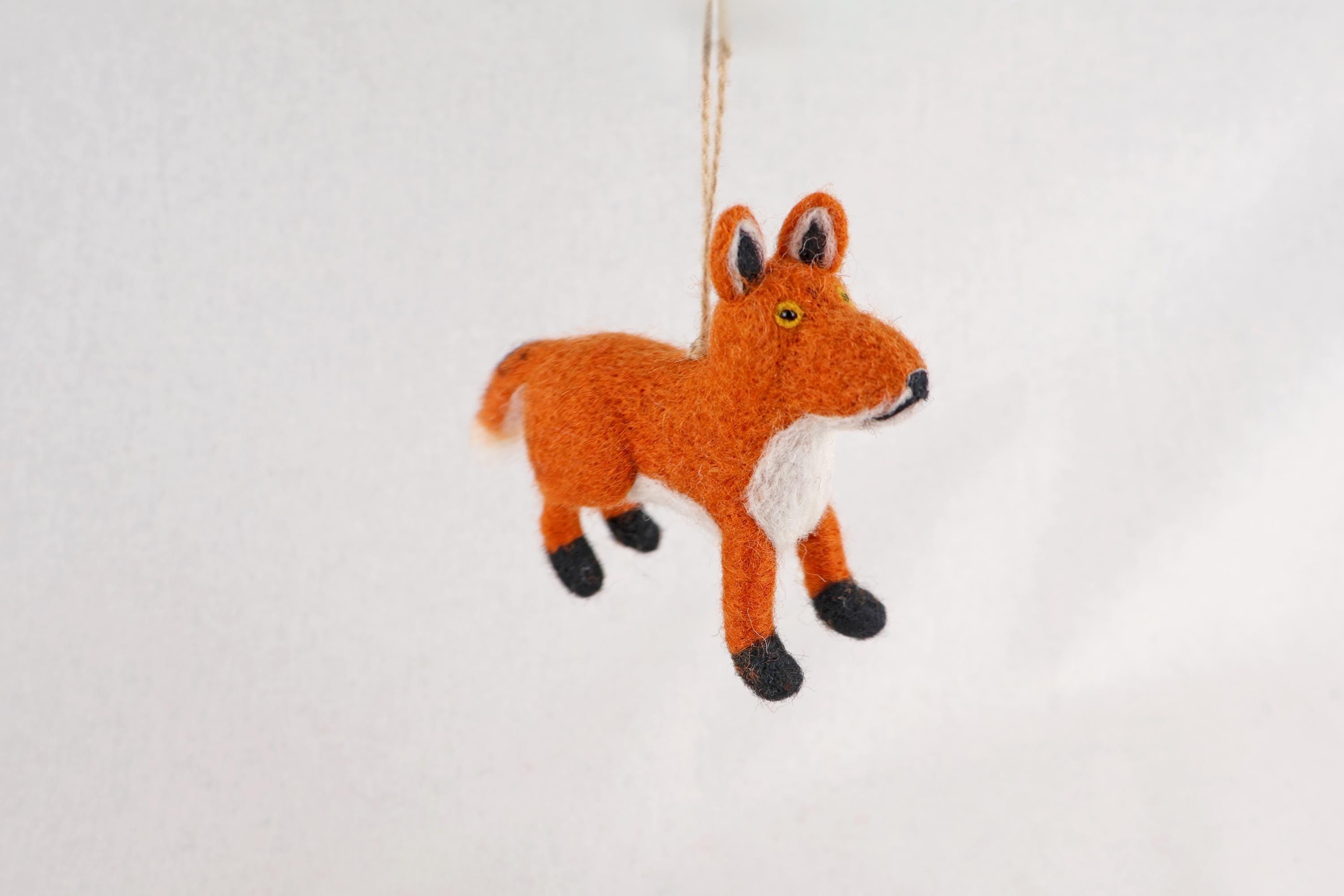 Anhänger Fuchs I Deko aus Filz I Winter I Weihnachtsbaum I Herbstdeko I Anhänger aus Filz I Waldtiere