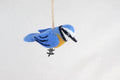 Filzanhänger Blaumeise I Christbaumschmuck I Weihnachtsdeko I Winterdeko I Weihnachtsbaum I Frühlingsdeko I Vogeldeko I Naturdeko I Fair
