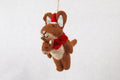 Weihnachtsanhänger Känguru I Christbaumschmuck I Weihnachtsdeko I Winter Weihnachtsbaum I nachhaltig I lustige Weihnachtsdeko