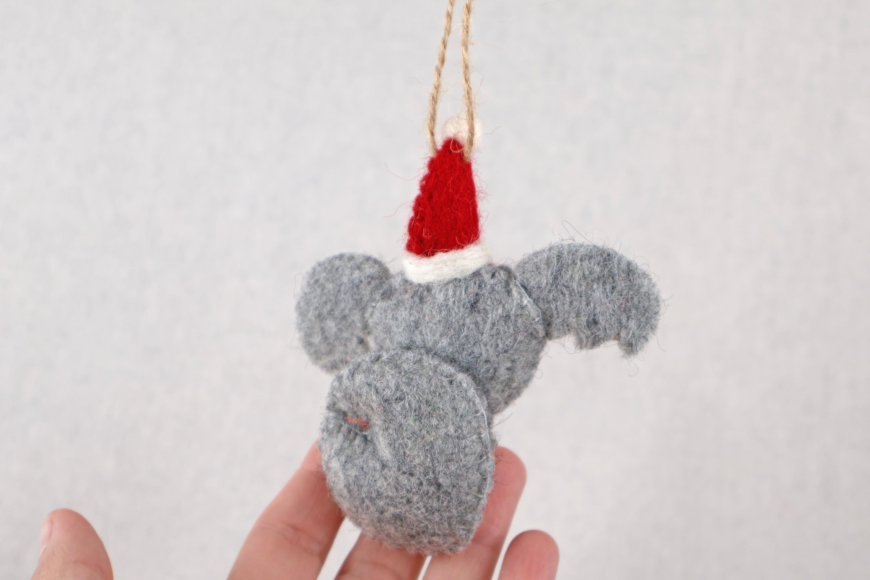Weihnachtsanhänger Koala I Christbaumschmuck I Weihnachtsdeko I Winter Weihnachtsbaum I Koalabär mit Mütze I lustige Weihnachtsdeko