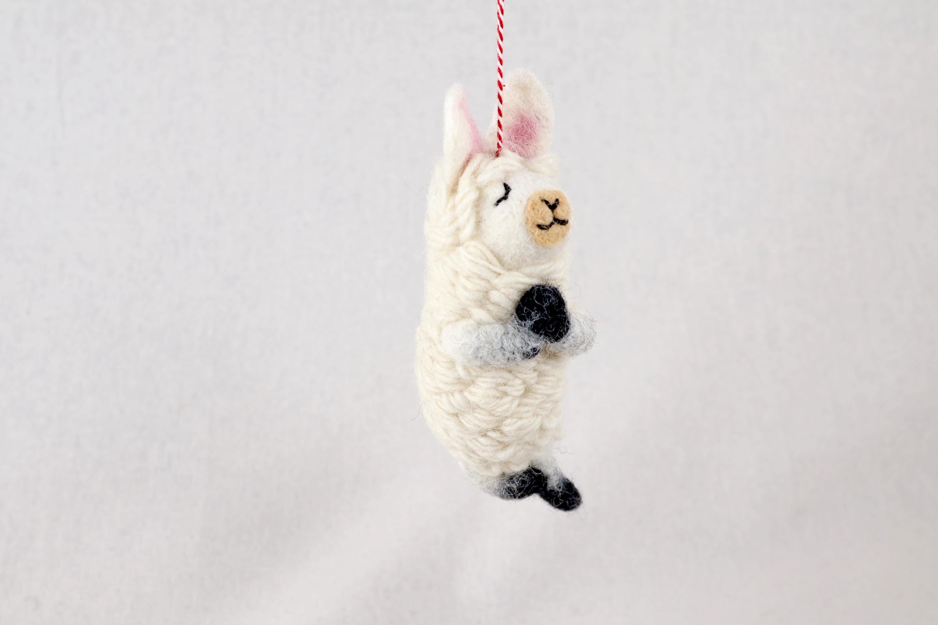 Anhänger Yoga Lama I Weihnachtslama I Weihnachtsanhänger I Christbaumschmuck I Weihnachtsdeko I Weihnachtsbaum I Weihnachtslama I