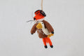 Weihnachtsanhänger Fuchs mit Gans I Christbaumschmuck I Weihnachtsdeko I Winter I Weihnachtsbaum I Filzdeko