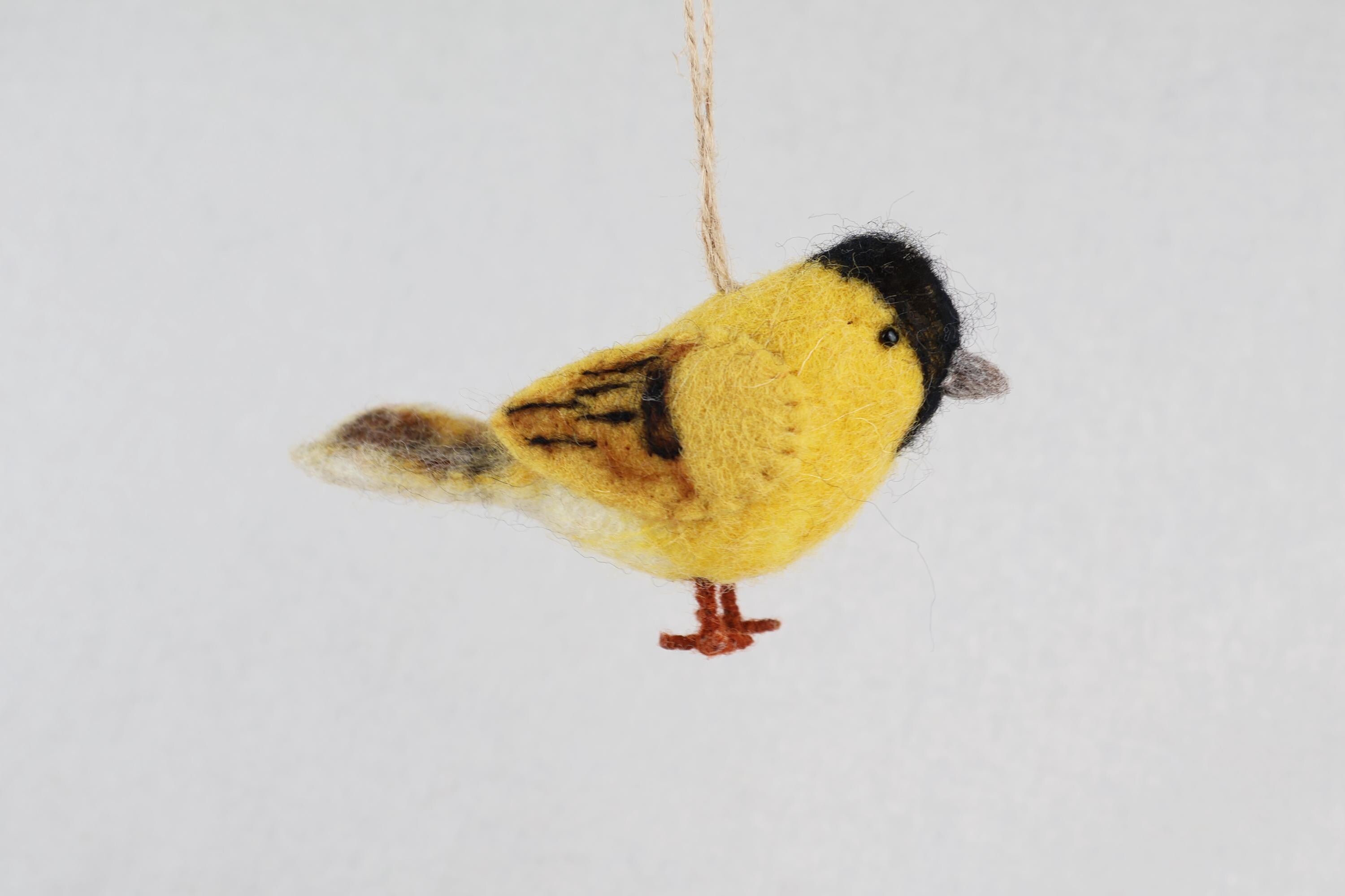 Filzanhänger Erlenzeisig I Christbaumschmuck I Weihnachtsdeko I Winterdeko I Weihnachtsbaum I Frühlingsdeko I Vogeldeko I Naturdeko I Fair