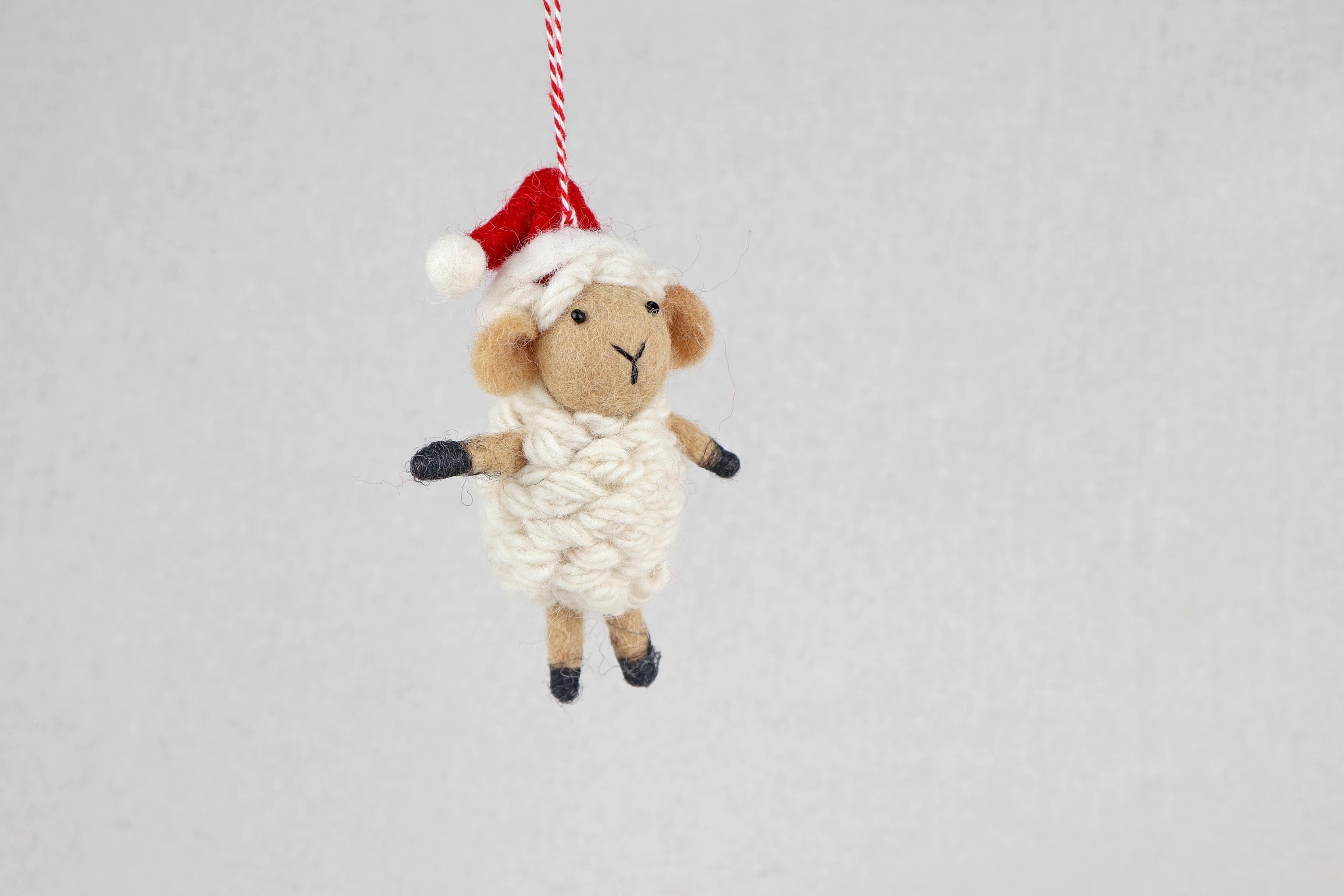 Weihnachtsanhänger Schaf I Christbaumschmuck Weihnachtsdeko I Winter Weihnachtsbaum I Weihnachtsschaf
