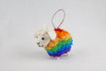 Weihnachtsanhänger Regenbogenschaf I Christbaumschmuck Weihnachtsdeko I Winter Weihnachtsbaum I Weihnachtsschaf I Pride