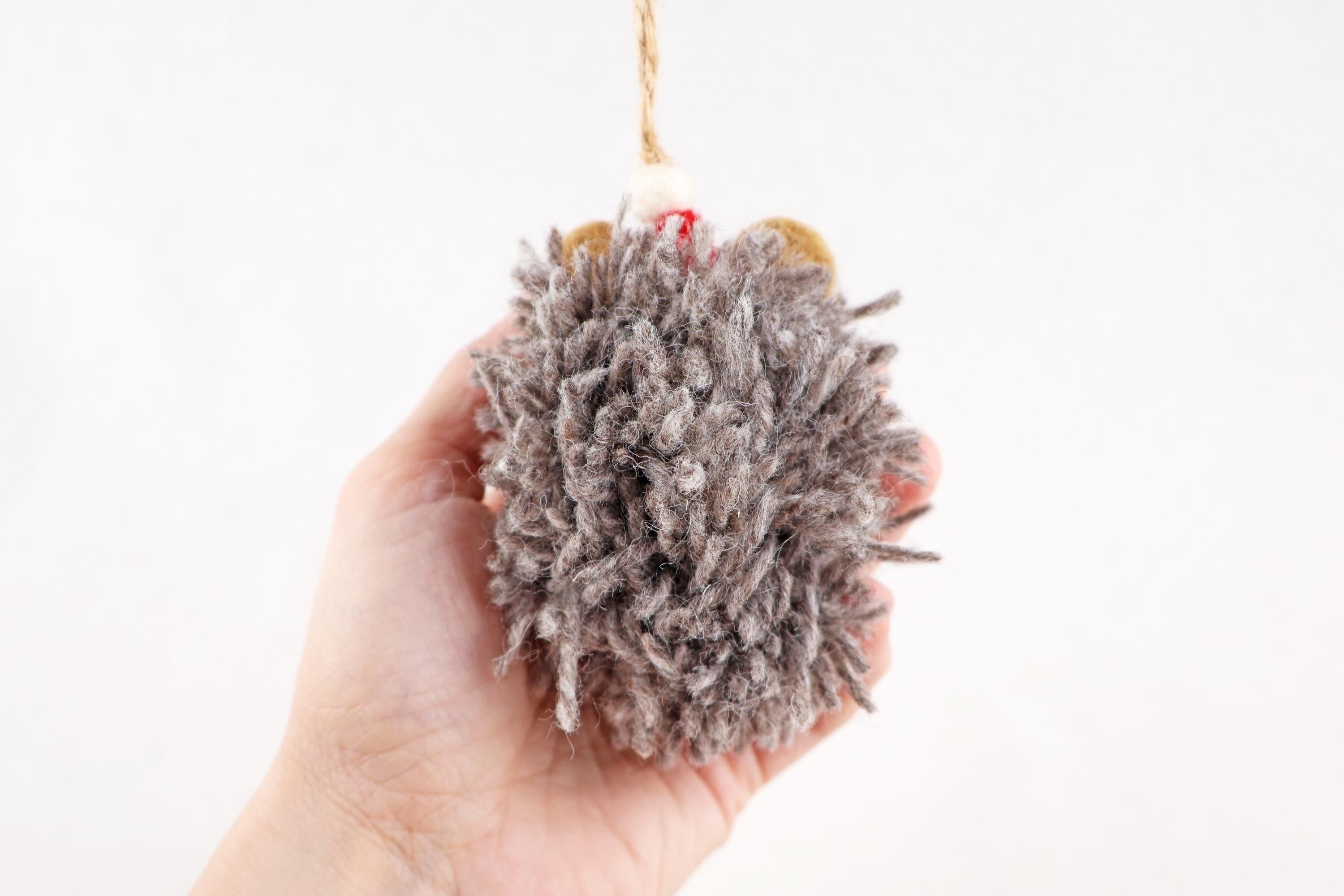 Weihnachtsanhänger Igel I Christbaumschmuck I Weihnachtsdeko I Winter I Weihnachtsbaum I Weihnachtigel I Filz Deko Weihnachten